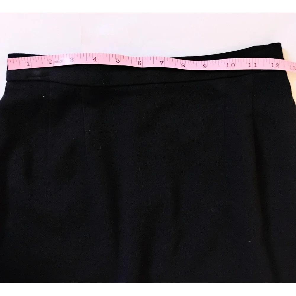Positive Attitude Skirt Suit Women Small Red Black Colorblock Jacket Pencil Set